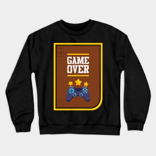 Game Over Gamer Crewneck Sweatshirt